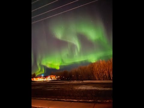 방금 찍은 알래스카 오로라 BEAUTIFUL <strong>ALASKA</strong> NORTHERNLIGHTS #<strong>shorts</strong>