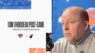 Tom Thibodeau | Knicks Postgame (3\/25)