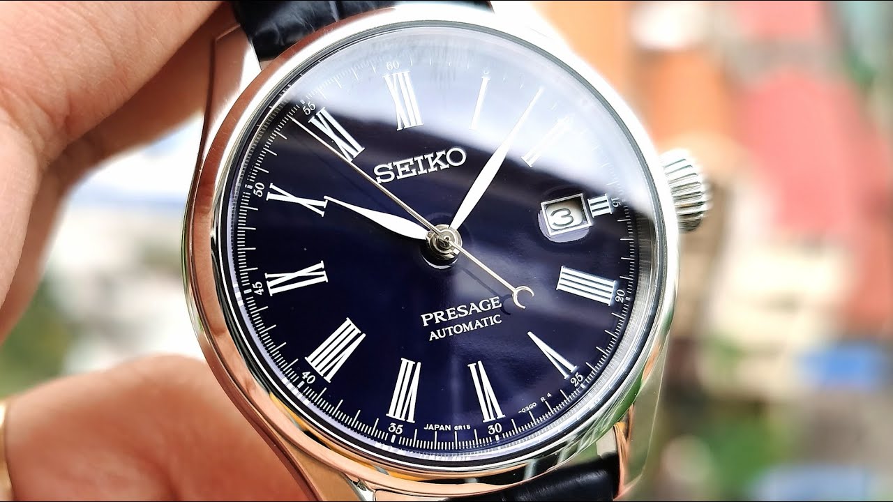 Đẹp] Seiko Presage Blue Moon Enamel SARX053 | ICS Authentic - YouTube