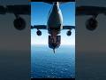 Dropping a $500M Cargo Ship from a Plane! 😱✈️🌊 #Shorts