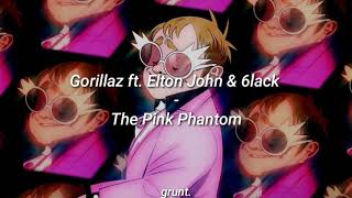 The Pink Phantom \/\/ Gorillaz ft. Elton John \& 6LACK (Sub. español)