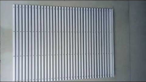 Roll up apron cover of machines