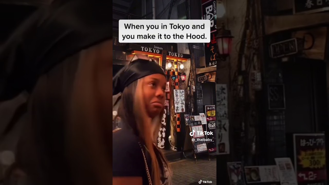 When you in Tokyo and make it to the HOOD 🇯🇵