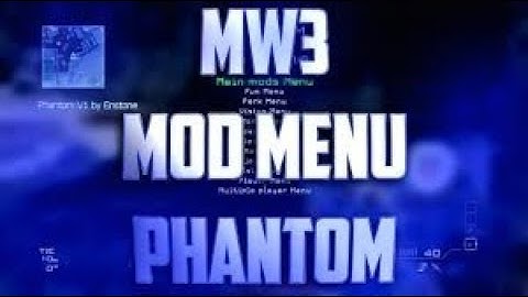 [MW3 1.24/sprx]Phantom Menu Showcase (Pre-Game, Host-Menu,Non-Host) + Buy link(PS3)