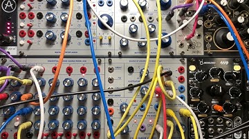 Buchla Tiptop Audio | Source of Uncertainty 266t |with 245t and 281t Percussive  Modular Synth Patch