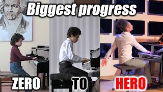10 years Piano Progress Beginner to Virtuoso Artem Tereshchenko