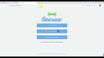 Student seesaw 1 - How to sign in to seesaw for kids using QR code or class code