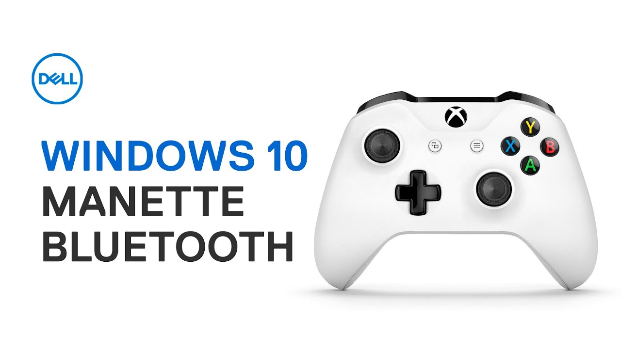 Connecter la manette Xbox One Bluetooth sur un PC Windows 10 - YouTube