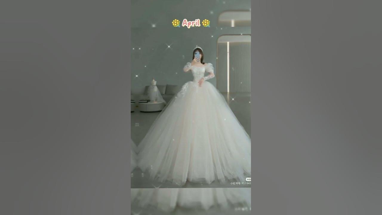 GAUN 👗 PENGANTIN SUPER MEWAH 💐👑  [ Part 1 ] #shorts