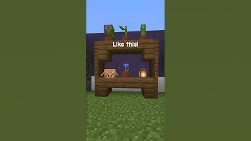 simple shelf design #minecraft #tutorial #shorts