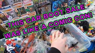 THIS CAR BOOT SALE WAS LIKE A COMIC CON. A TOY HUNTING DREAM!