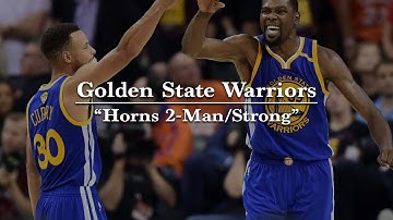 Golden State Warriors "Horns 2 Man/Stagger"