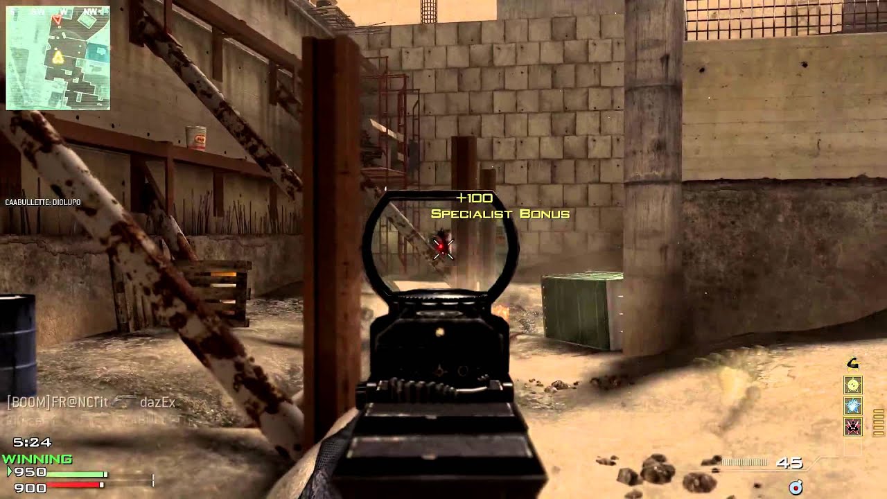 CoD MW3 PC: Dead Man's Hand M.O.A.B. - FFA King 3.40+ kdr