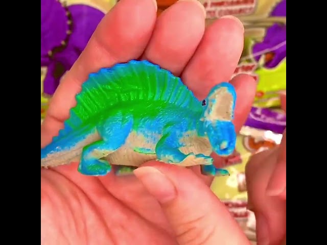 DINOSAUR ASMR Jurassic World Park Oddly Satisfying Unboxing Stegosaurus Blindpack Toys Tyrannosaurus