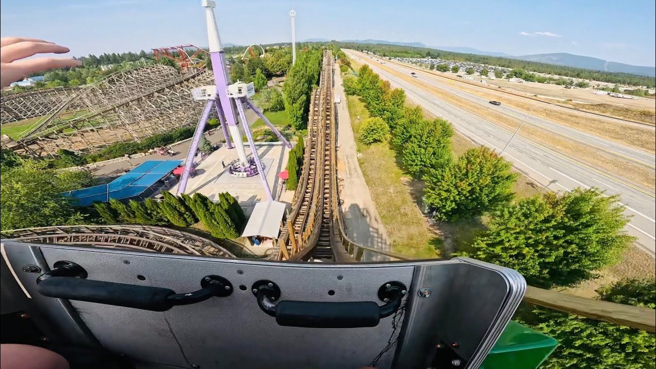 Timber Terror 4K POV | Silverwood’s First Coaster! - YouTube