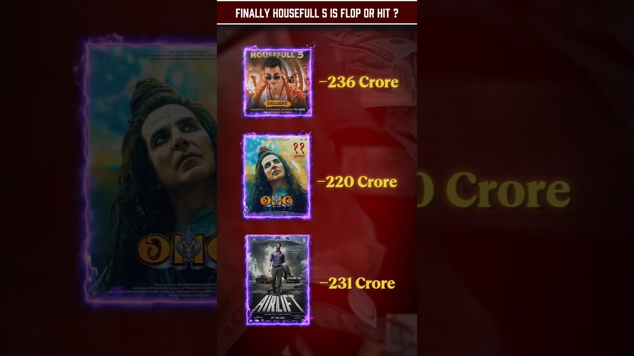 Finally Housefull 5 is flop or hit ?😱 