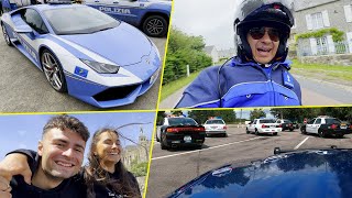 Une semaine avec la Police et Spectracious ! Lamborghini Polizia, BRI, Brav-M !