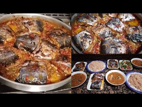 عملت شكشوكة سمك و صينية سمك في الفرن لا يعني عليها 