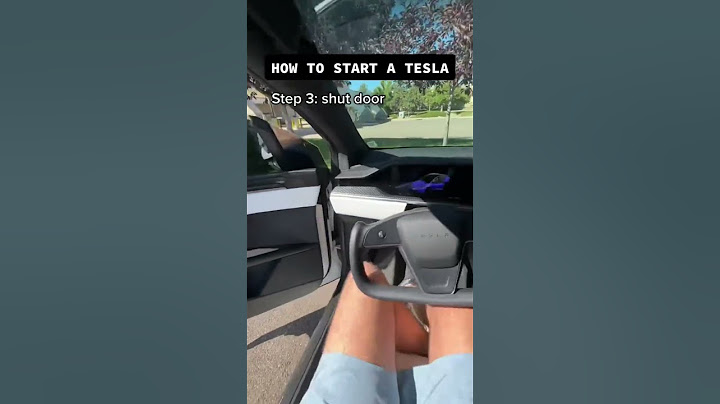 How to start a tesla in 6 easy steps!