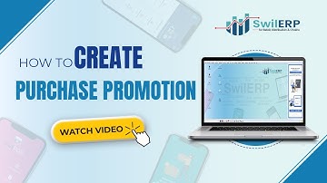 How to Add a Purchase Promotion in SwilERP || #purchase #inventory #getswilerp #swil ||