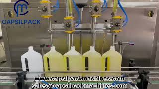 Automatic Four Head Servo Based Filling Machine.