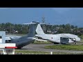 Sep.2019 KHI C-2 Carrier Airbase Airport 米子空港 航空自衛隊 美保基地 Kawasaki C2 ①