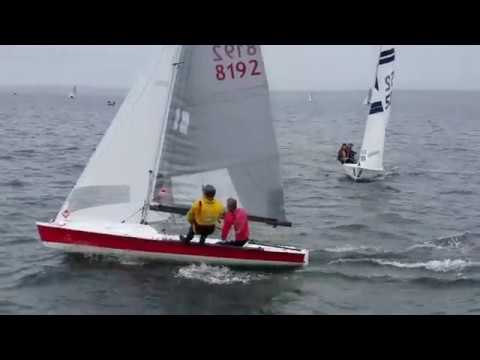 505 racing sailboat