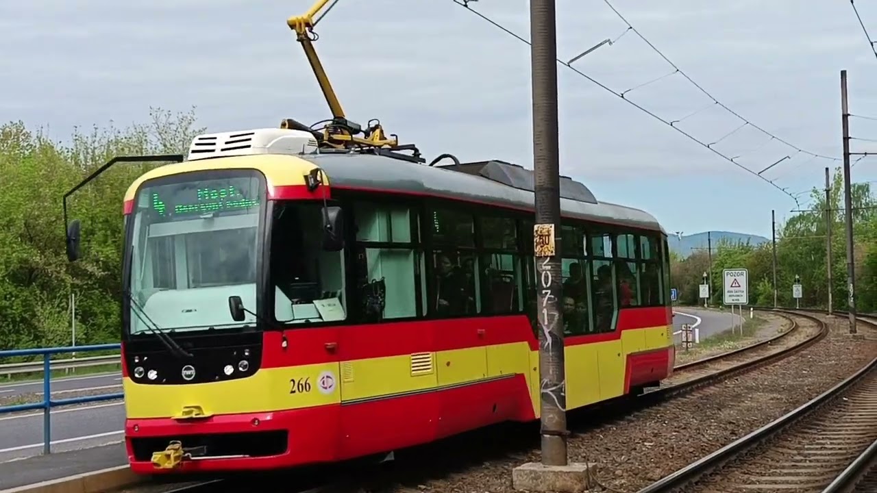 Tramwaje w czeskich miastach Most i Litvínov