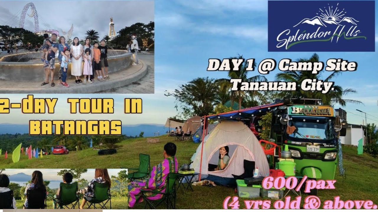 Experiencing Expensive Camp in Batangas (1,113 Km Tuk-Tuk Ride ) 