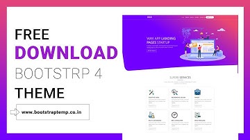 Free Download Bootstrap 4 - Wayi landing Page