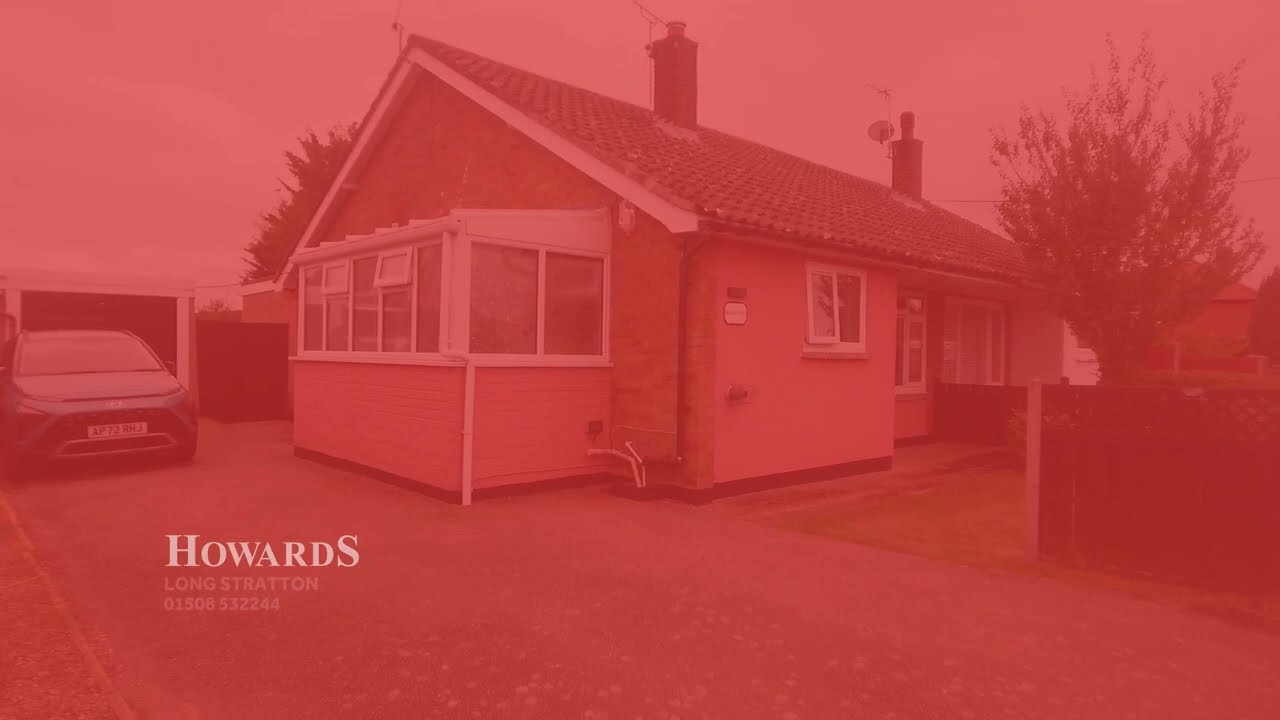Virtual Viewing of this 3 bedroom Bungalow For Sale in The Street, Tivetshall St Mary from Howards