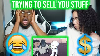 TheOdd1sOut  Strangers Trying to Sell You Stuff - Reaction !!