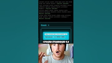 AI Crypto Wallet Brute Force Ethereum Wallets 💀 🤑 #bruteforce #cryptocurrency #recovery