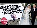 10 Celebrity Weddings That Didn't Go As Planned