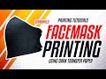 Face mask printing