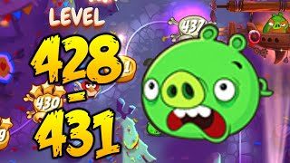 UNLOCK LEVEL 428-431 | ANGRY BIRDS 2 (HARD LEVEL) - MAP Pig City Ham Francisco