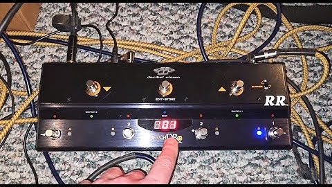 Decibel Eleven Switch DR MIDI Controller, Loop Switcher- Not a demo, just a walk around the unit