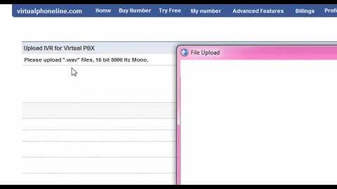 How to set the Virtual PBX in Virtualphoneline.wmv