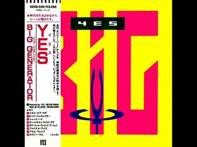 ★YES / BIG GENERATOR★イエス◇Friday Music Yes Big Generator 180g LP