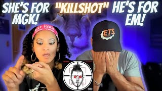 Eminem-kill shot "Reaction" She says MGK He says Em