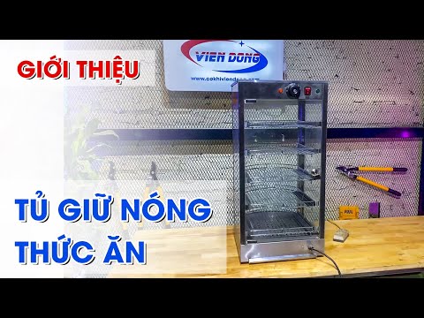 Video Tủ giữ nóng thức ăn mini chuyên dùng giữ nóng gà rán,... - youtube