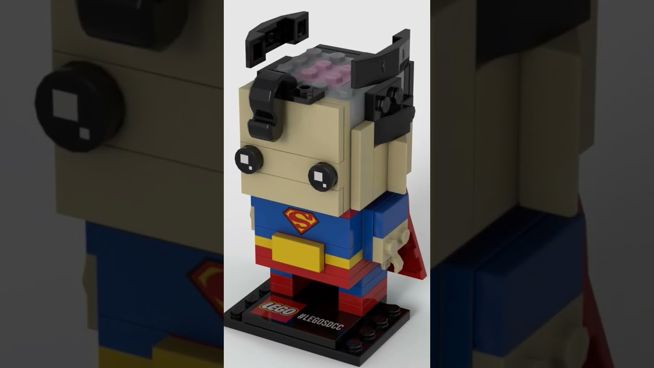 we build - Lego Brickheadz - Superman