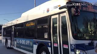 2015 XD40 #7282 sign as B63 at Williamsburg Bridge Plaza