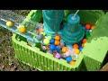 Marble Run Race ASMR ☆ Bamboo & Kunekune Somen Slider