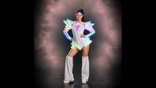 RGB LED Futuristic Stage Costume | Light-Up Performance Outfit for Parties & Festivals