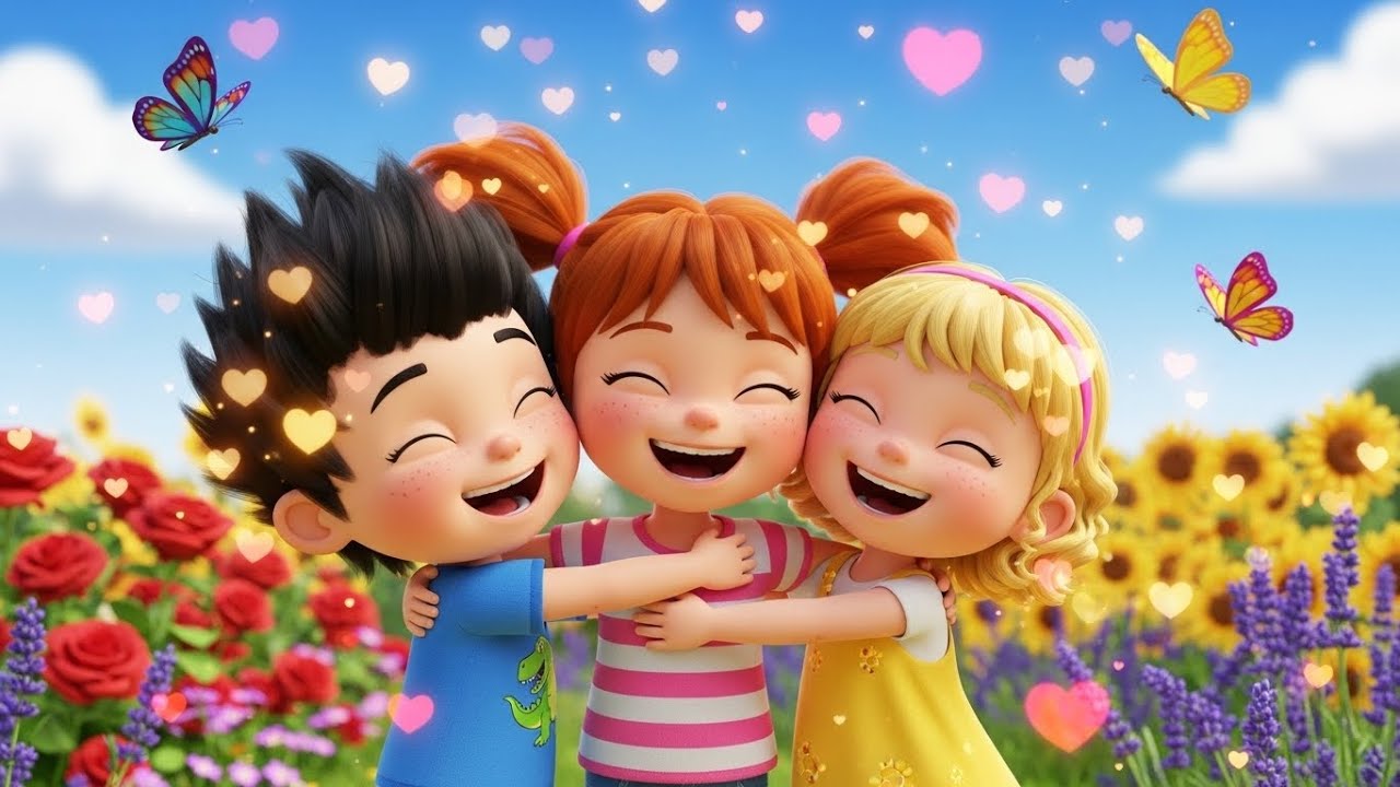 Sharing Is Caring Song for Kids | Good Habits Rhyme, Popular Nursery Rhymes, Baby Songs & Kids Music