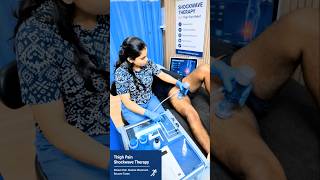 Thigh Pain Relief with Shockwave Therapy Fast Recovery & Muscle Pain Treatment#painrelief #shockwave