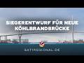 Köhlbrandbrücke in Hamburg: Siegerentwurf zeigt geplanten Neubau