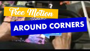 Free Motion Machine Quilting Around Border Corners with Sally Terry