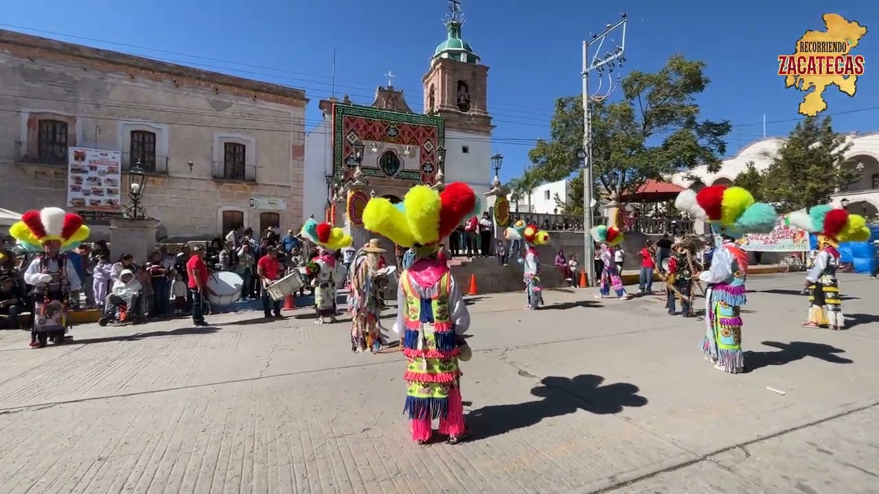 DANZA LAS POLLAS DE AGUA GORDA VILLA GARCIA ZACATECAS